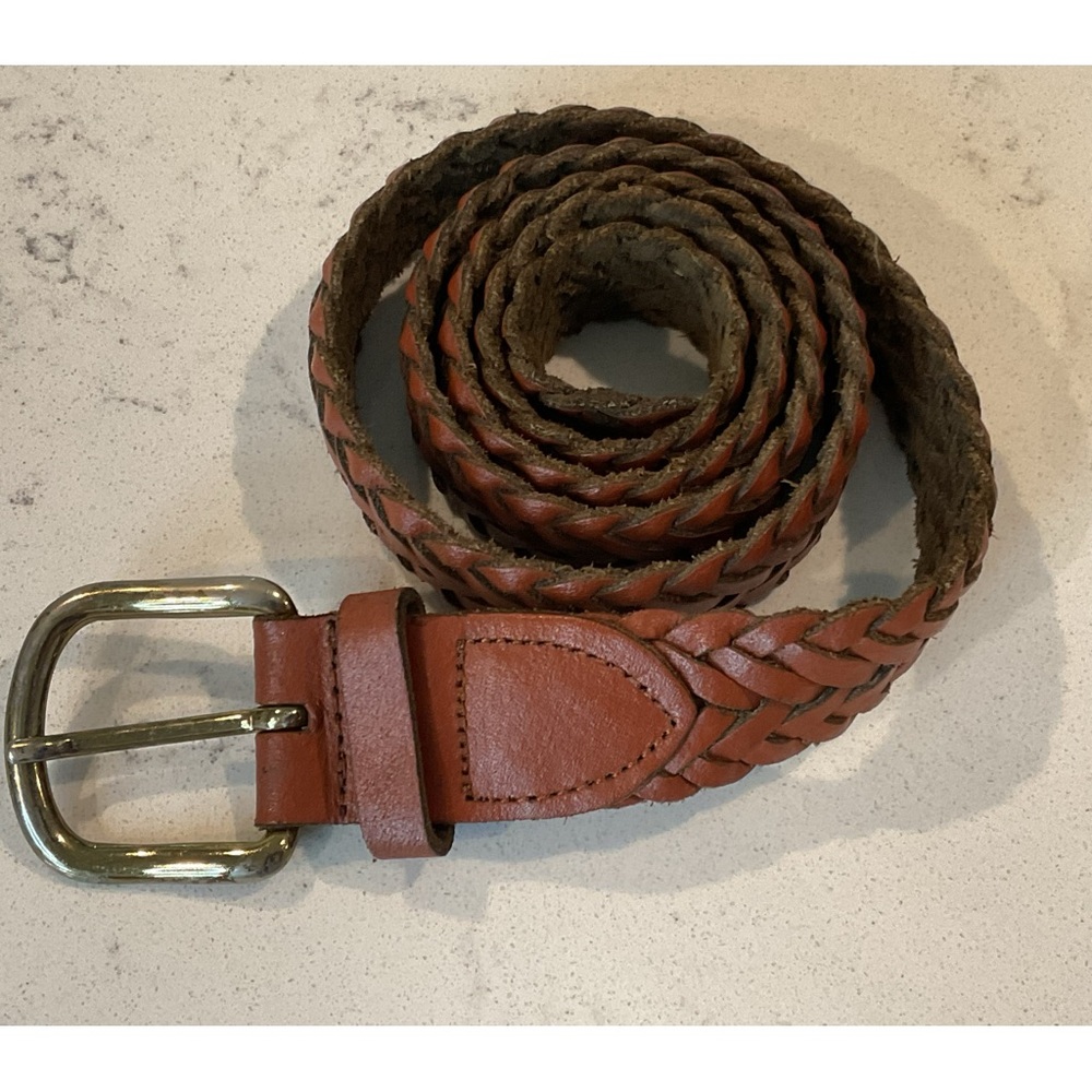 Genuine Leather Argentina Brown Belt size Medium “2026” Good Condition
